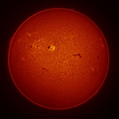 Sun in H-alpha