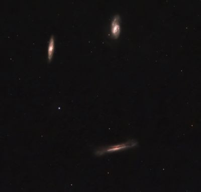 Leo Triplet - Astrophotography