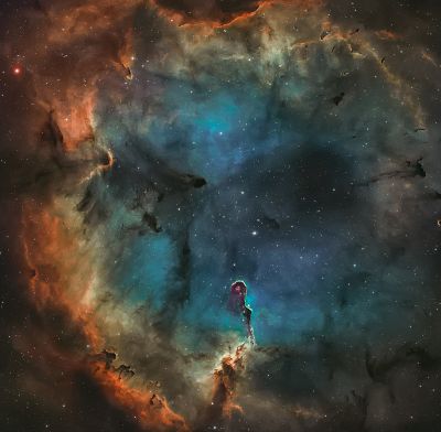 Туманность "Хобот слона" (IC 1396А) 