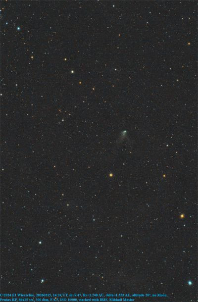 C/2024 E1 Wierzchos - Astrophotography