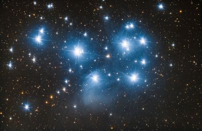 M45 — Плеяды - астрофотография