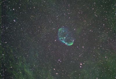 NGC 6888 Серп - астрофотография