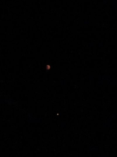Луна и Марс (26.07.2018)