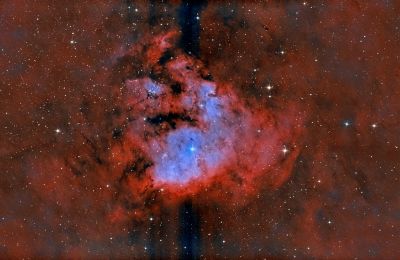 NGC 7822 - The Cosmic Question Mark Nebula - Chuck Novice