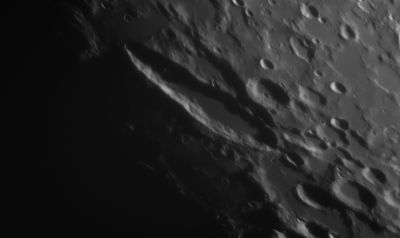 Луна, кратер Шиллер вечером 10.01.2025 