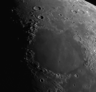 Moon. Mare Serenitatis. - астрофотография