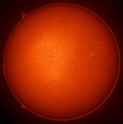 Солнце 17.08.2021 в H-alpha