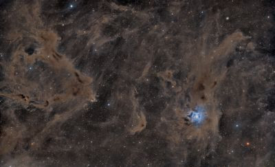 Around Iris - Astrophotography