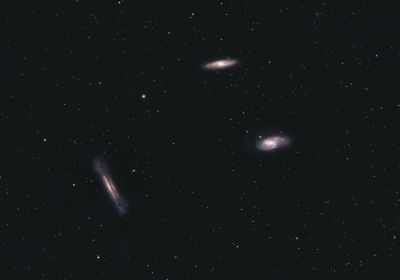 Триплет Льва (M 65, M 66, NGC 3628)