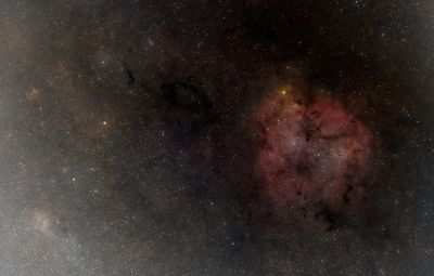 IC1396 и SH 2-132 Лев тянет Слона за хобот