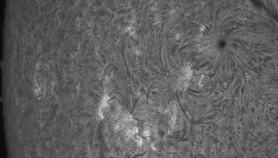 АР4096 за 1,5 часа видны "penombral waves"