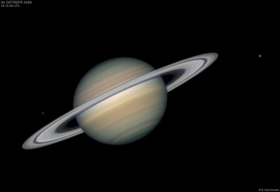 Opposition of Saturn. - Astrophotography