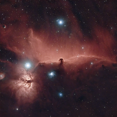 IC 434 + NGC 2024 (Конская голова, Пламя)