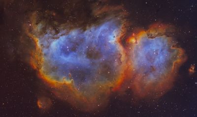 IC 1848 SHO Soul - Astrophotography
