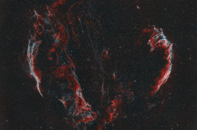 NGC6960 Veil Nebula - астрофотография