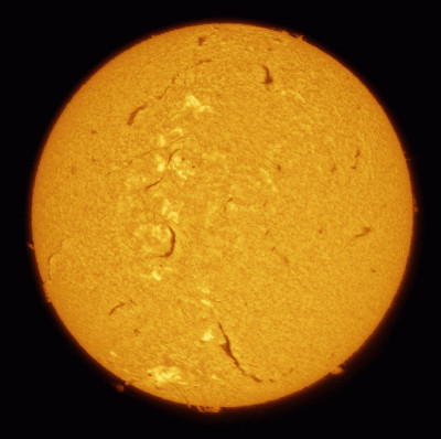 Animation of the full disk - Astrophotography