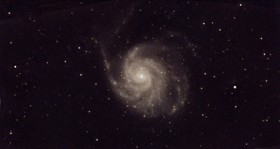 M101  - Pinwheel galaxy - Astrophotography