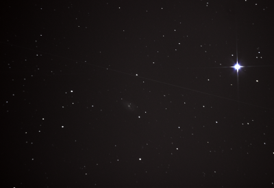 Галактика Пылесос М 109 в созвездии Большой медведице. 10.04.2021