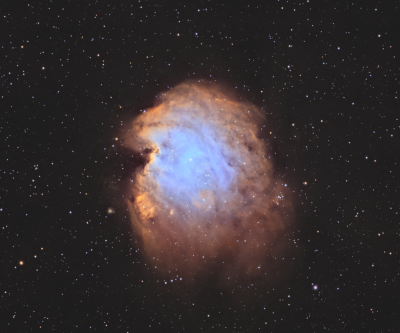NGC2174, Голова обезьяны