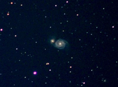 M51 - The Whirlpool Galaxy - Astrophotography