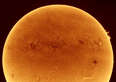 Solar activity 06.06.2026 - Astrophotography