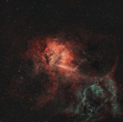 Sh2-132 - Lion Nebula, RASA 8