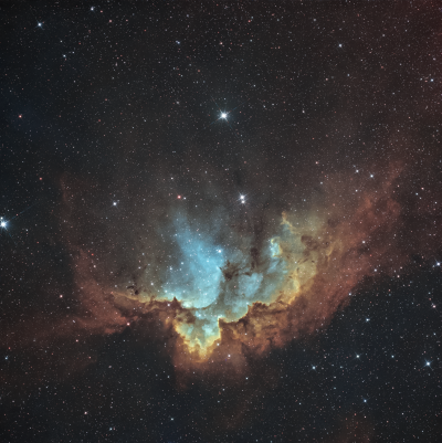 NGC 7380 Туманность "Колдун"