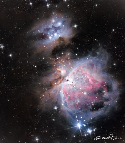 M42 Great orion nebula &amp; running man nebula