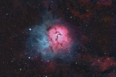 M20 Trifid Nebula - Astrophotography