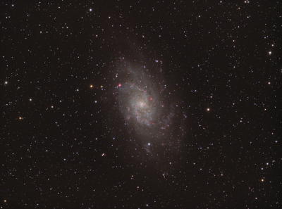 M 33 Triangulum Galaxy HaRGB