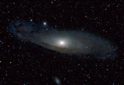 Галактика Андромеды - M31 - астрофотография