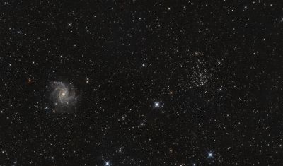 NGC6946 - Fireworks Galaxy - астрофотография