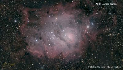 Messier 8 - Lagoon Nebula - Astrophotography