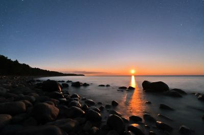 Moonset 08.2026 - Astrophotography
