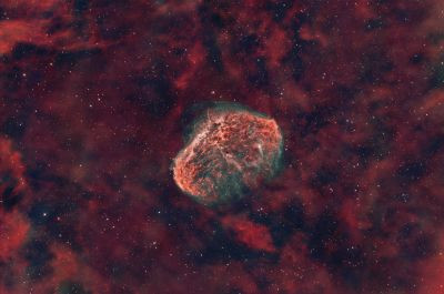 NGC6888 (Crescent nebula) - Astrophotography