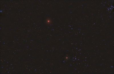 Комета С/2022Е3 через сутки после соединения с Марсом , 12.02.23г.