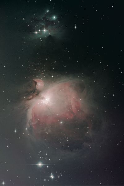 Туманность Ориона (M42), M43, NGC 1977