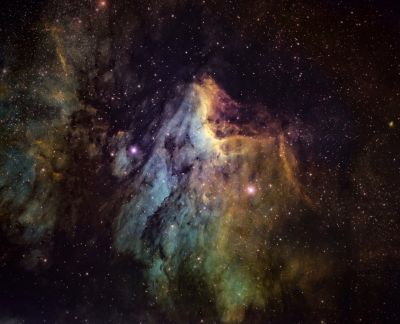 Туманность Пеликан IC 5070  - астрофотография