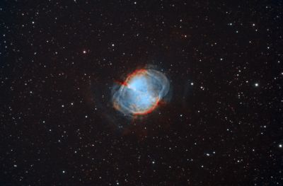 М27 (M27; NGC 6853) - астрофотография