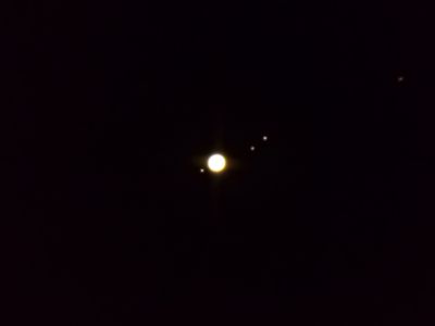 Юпитер и его 4 спутника