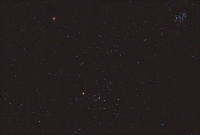 Соединение кометы С/2022 Е3 с Альдебараном  15 февраля 2023 г. 