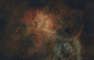 SH 2-132 (The Lion Nebula) туманность Лев