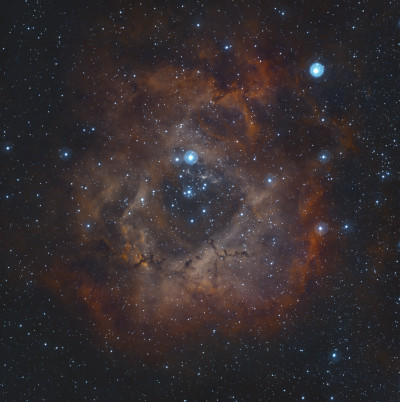 The Rosette Nebula (NGC 2237) - Astrophotography