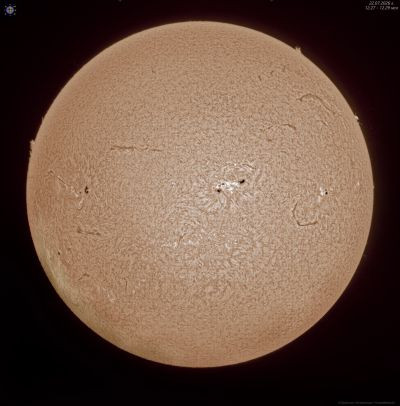 Хромосфера Солнца 22 июля 2026 года - Astrophotography