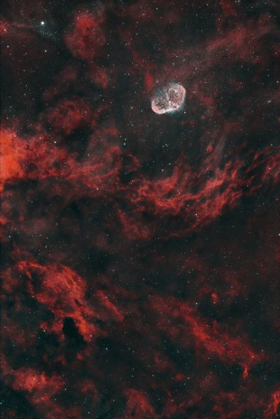 NGC6888 и водородные волны