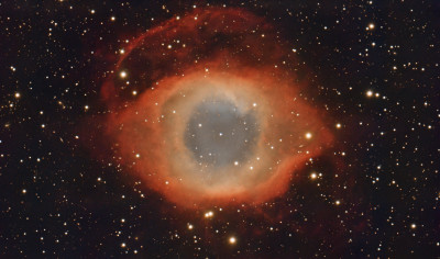 Helix Nebula or Eye of God (Helix Nebula, Eye of God) NGC 7293 - Astrophotography