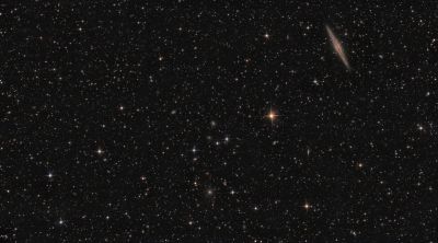 Abell 347 и NGC 891 - астрофотография