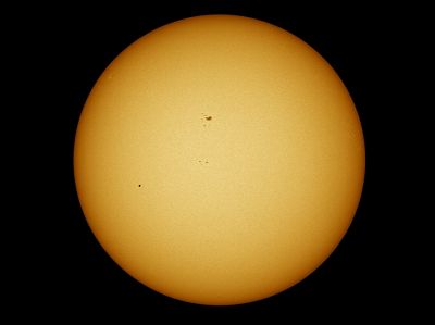 Mercury transit on Sun 09.05.2016