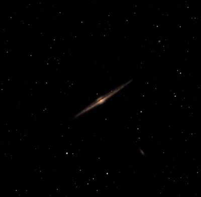 NGC 4565, Галактика Игла