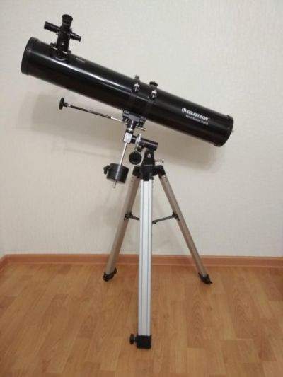 Новый телескоп Celestron powerseeker EQ 114 
